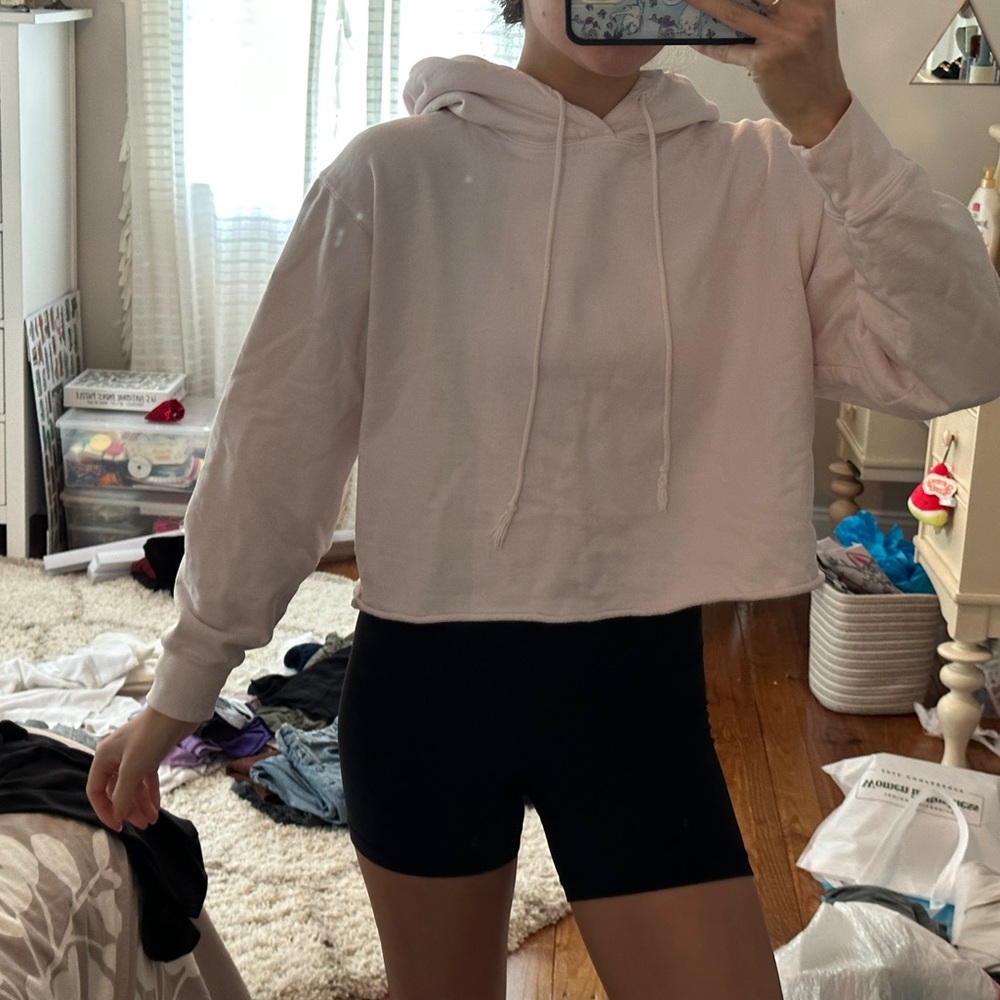 John Galt Cropped Hoodie